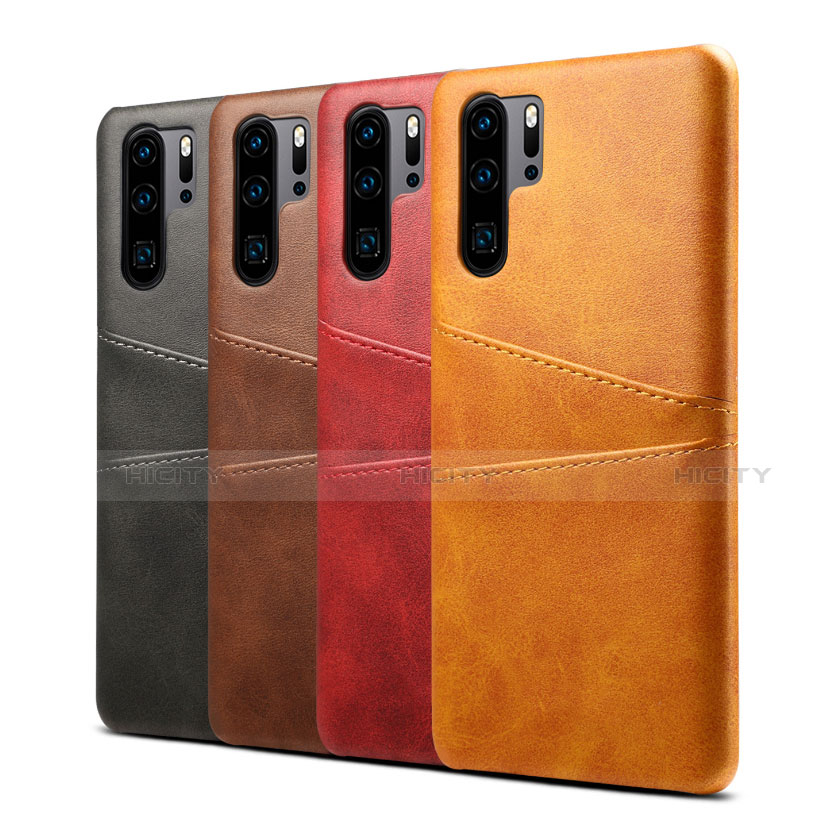 Coque Luxe Cuir Housse Etui R05 pour Huawei P30 Pro Plus