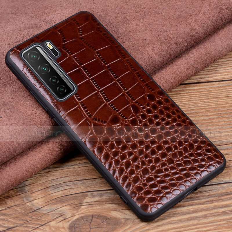 Coque Luxe Cuir Housse Etui R05 pour Huawei P40 Lite 5G Plus