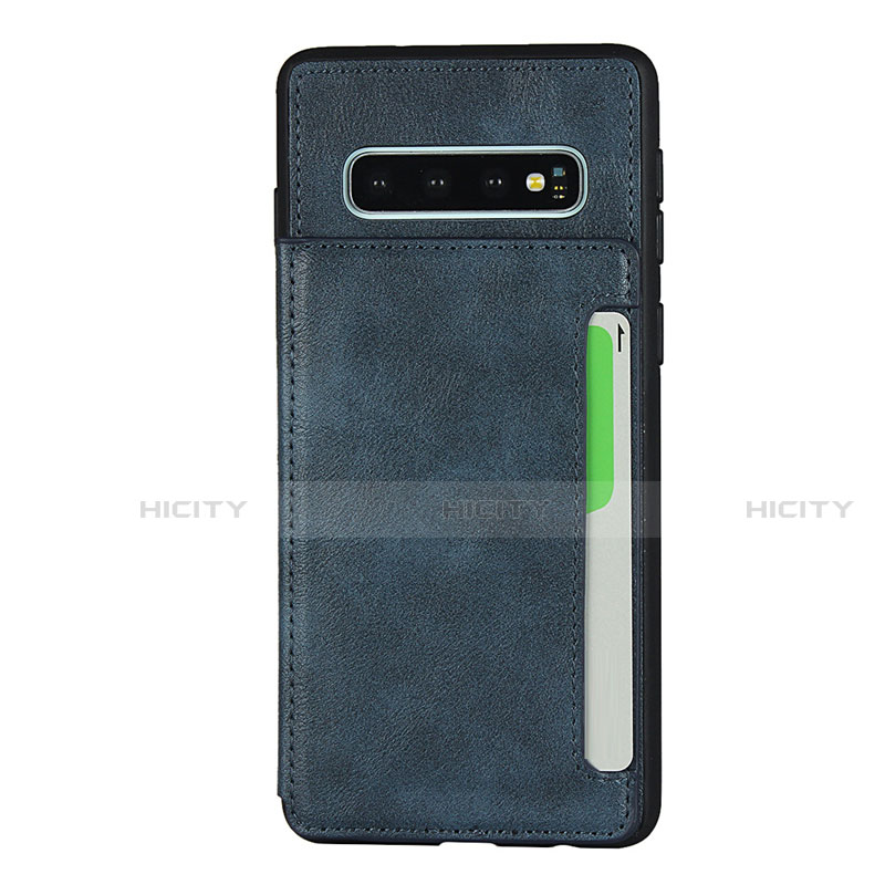 Coque Luxe Cuir Housse Etui R05 pour Samsung Galaxy S10 Plus Plus