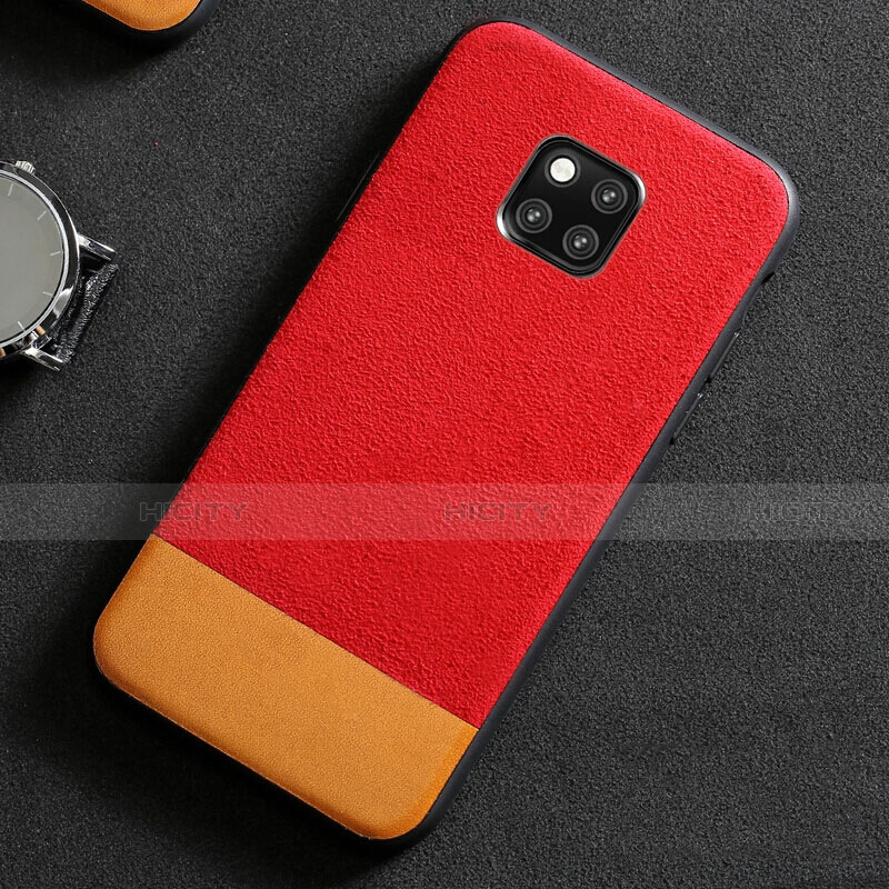 Coque Luxe Cuir Housse Etui R06 pour Huawei Mate 20 Pro Plus