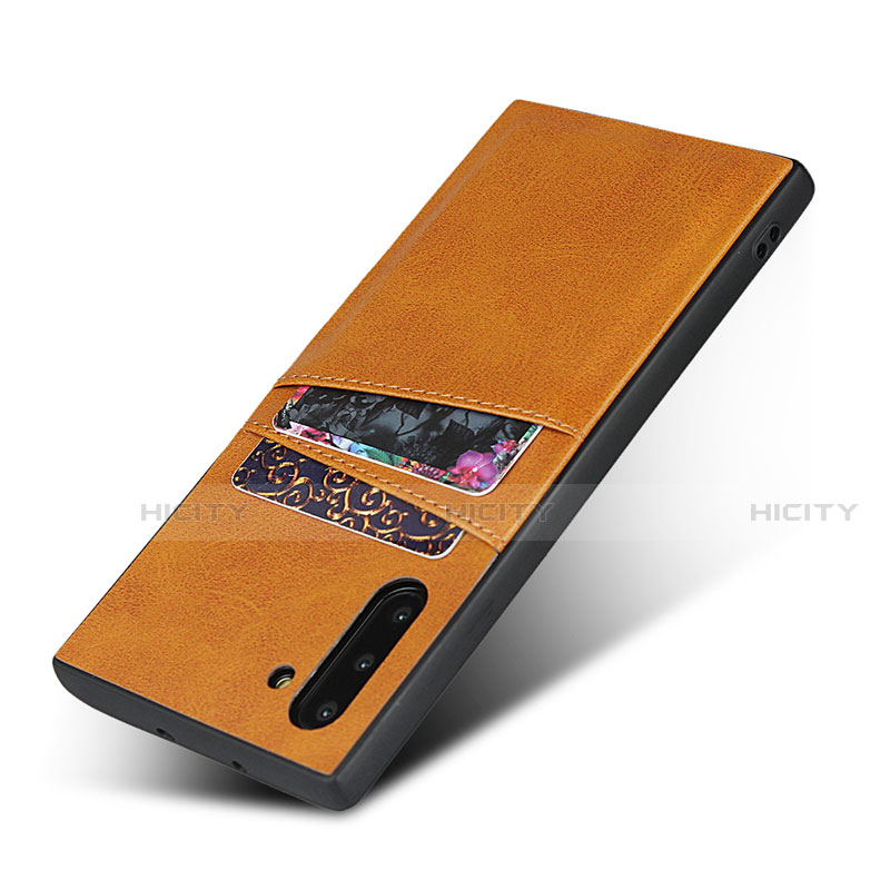 Coque Luxe Cuir Housse Etui R06 pour Samsung Galaxy Note 10 5G Plus