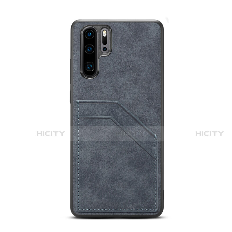 Coque Luxe Cuir Housse Etui R08 pour Huawei P30 Pro Plus