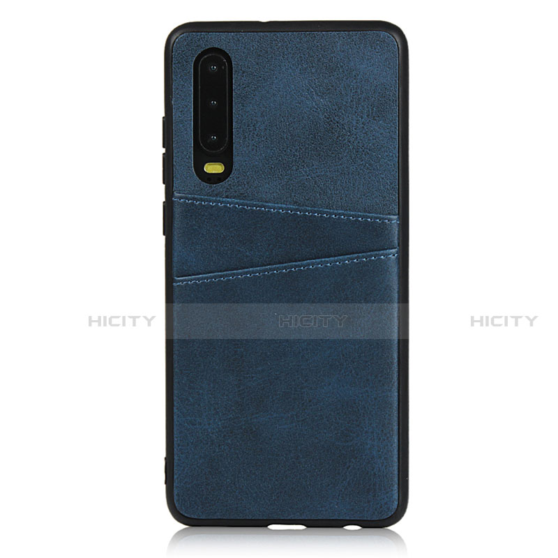 Coque Luxe Cuir Housse Etui R09 pour Huawei P30 Plus