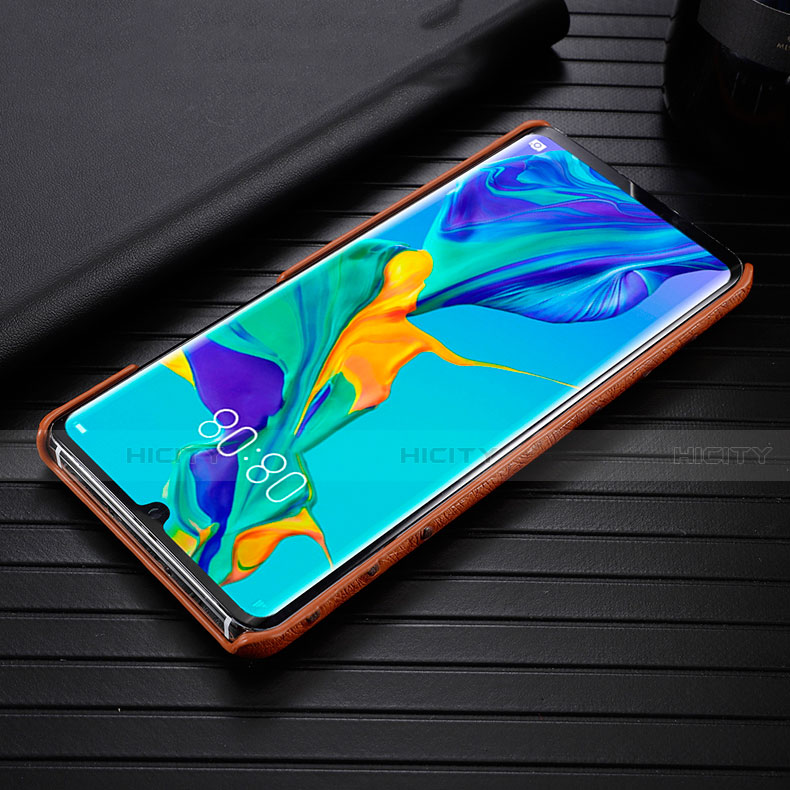 Coque Luxe Cuir Housse Etui R09 pour Huawei P30 Pro Plus