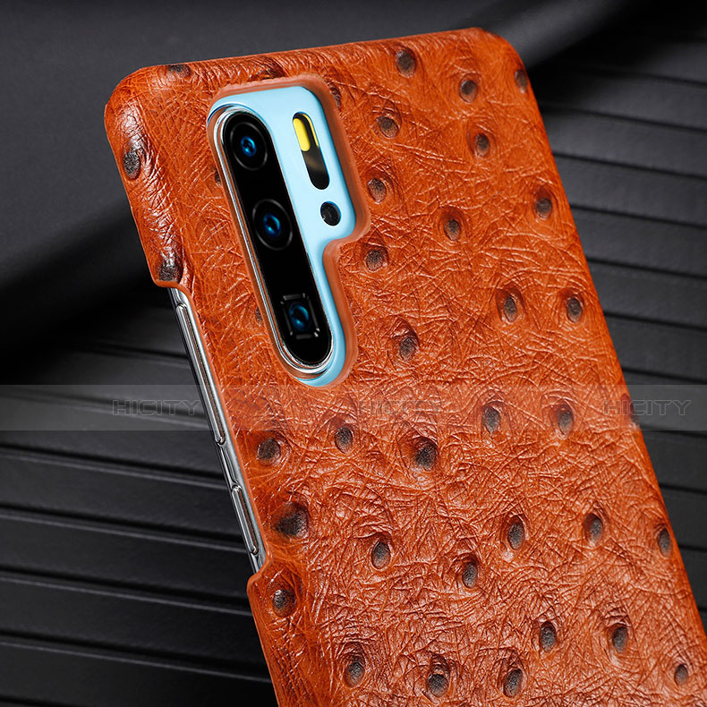 Coque Luxe Cuir Housse Etui R09 pour Huawei P30 Pro Plus