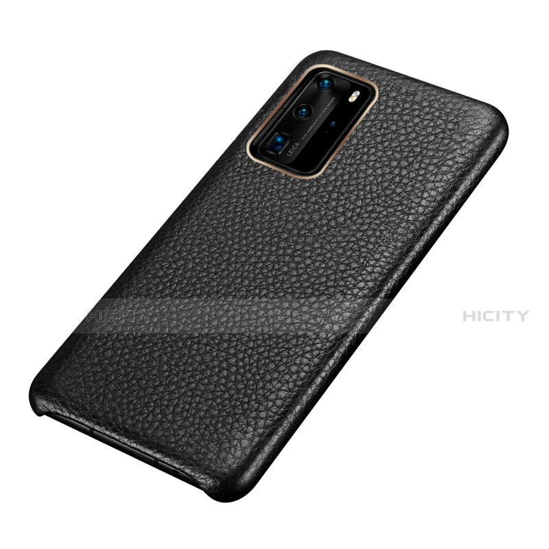 Coque Luxe Cuir Housse Etui R09 pour Huawei P40 Pro Plus