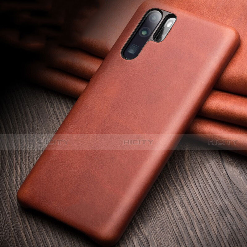 Coque Luxe Cuir Housse Etui R11 pour Huawei P30 Pro Plus