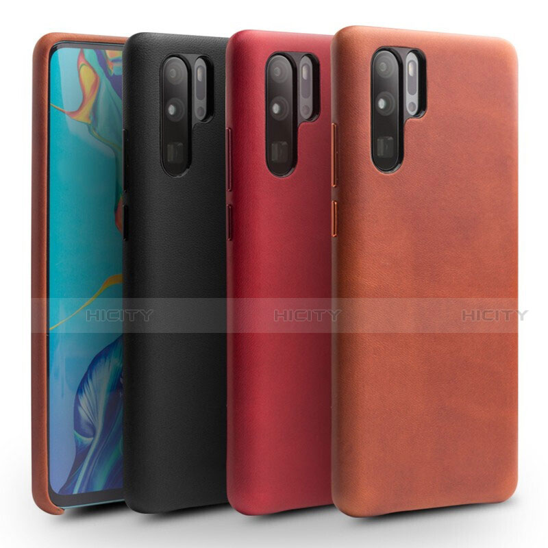 Coque Luxe Cuir Housse Etui R11 pour Huawei P30 Pro Plus