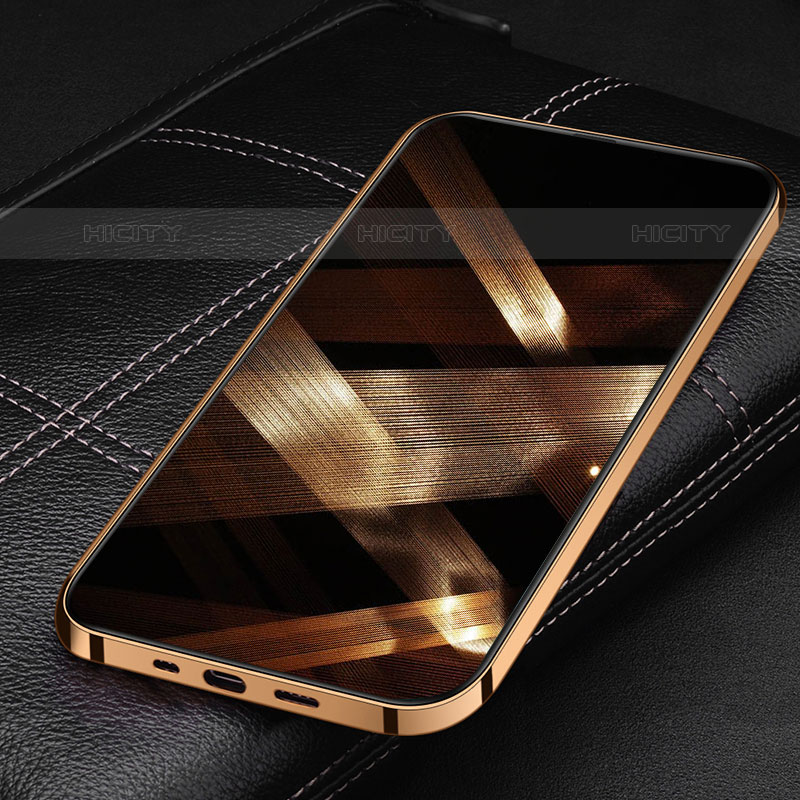 Coque Luxe Cuir Housse Etui S01 pour Apple iPhone 15 Pro Plus