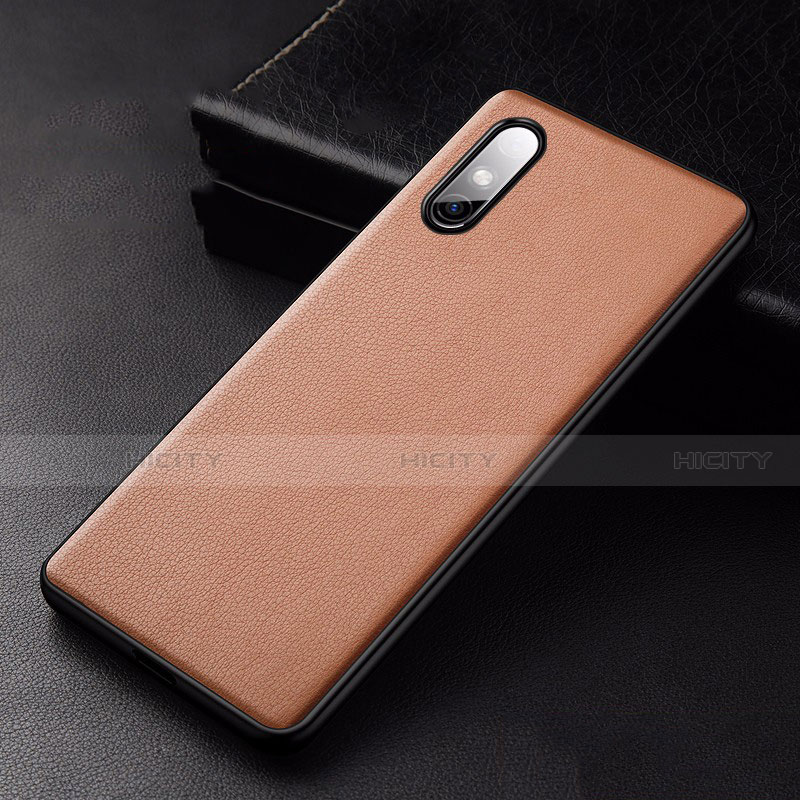 Coque Luxe Cuir Housse Etui S01 pour Huawei Enjoy 10e Plus