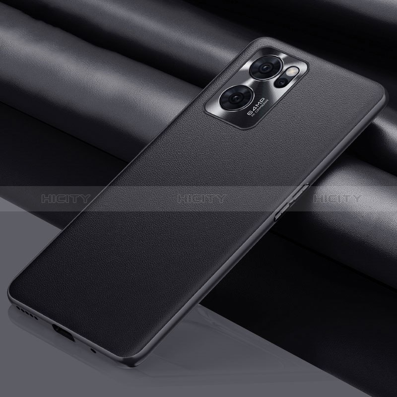 Coque Luxe Cuir Housse Etui S01 pour OnePlus Nord CE 2 5G Noir Plus