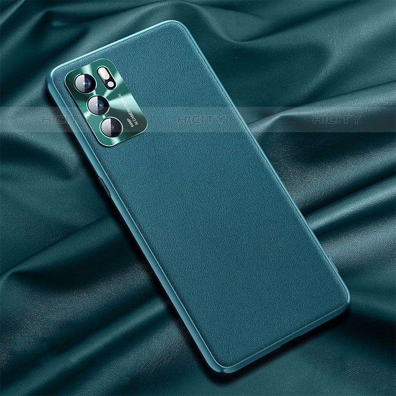 Coque Luxe Cuir Housse Etui S01 pour Oppo Reno6 5G Plus