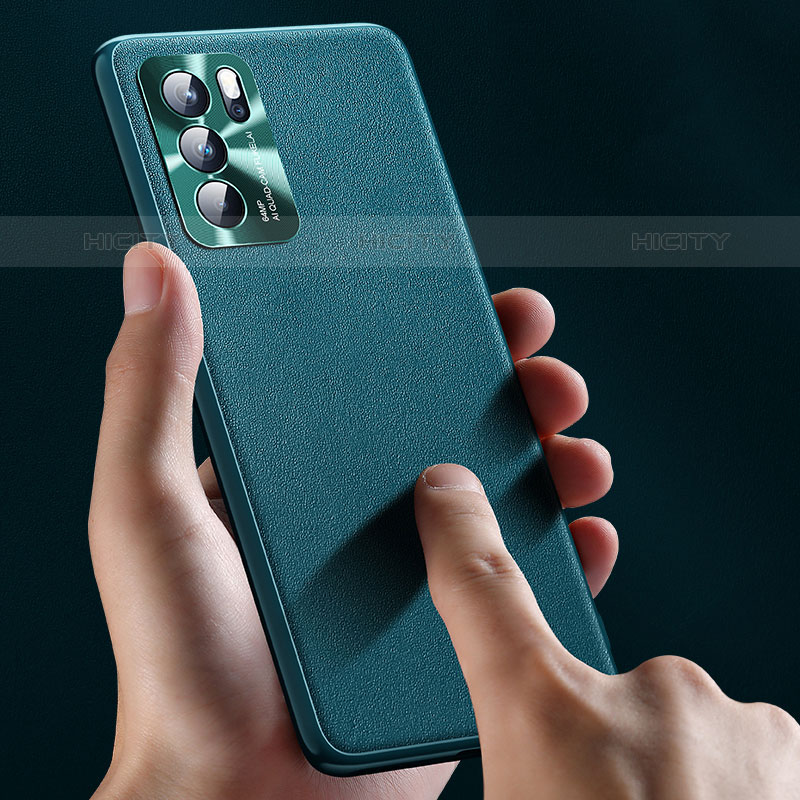 Coque Luxe Cuir Housse Etui S01 pour Oppo Reno6 Pro 5G India Plus