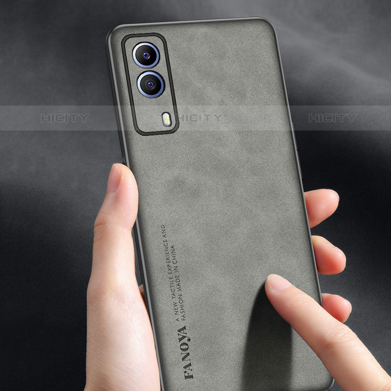 Coque Luxe Cuir Housse Etui S01 pour Vivo V21e 5G Plus