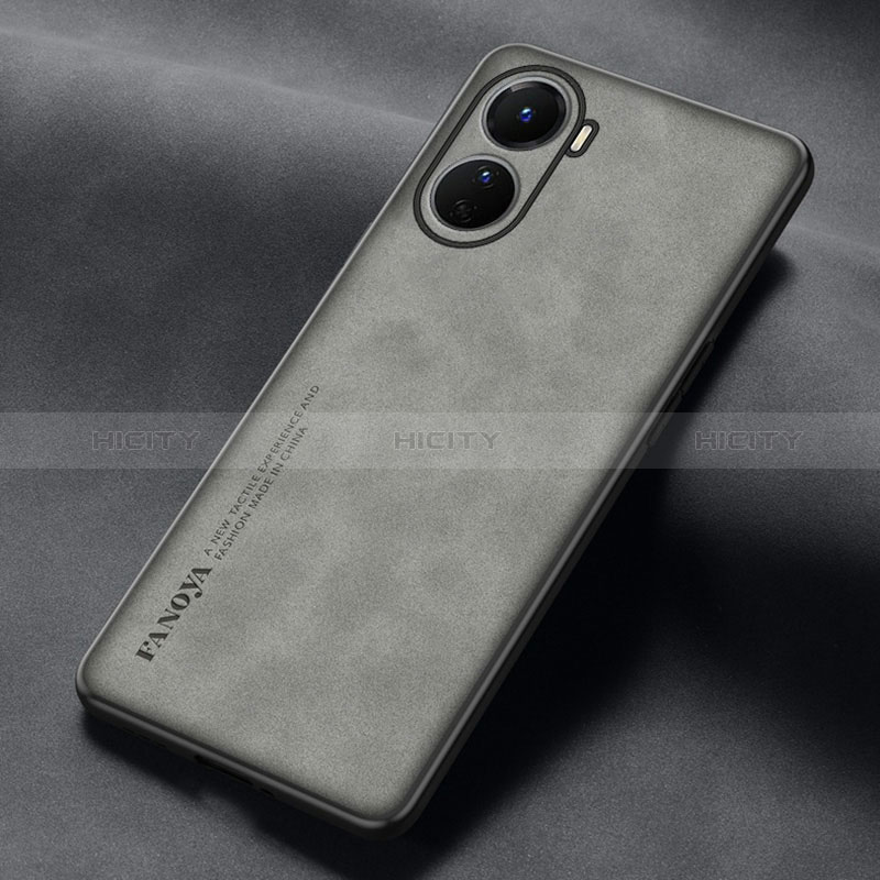 Coque Luxe Cuir Housse Etui S01 pour Vivo Y35m 5G Plus