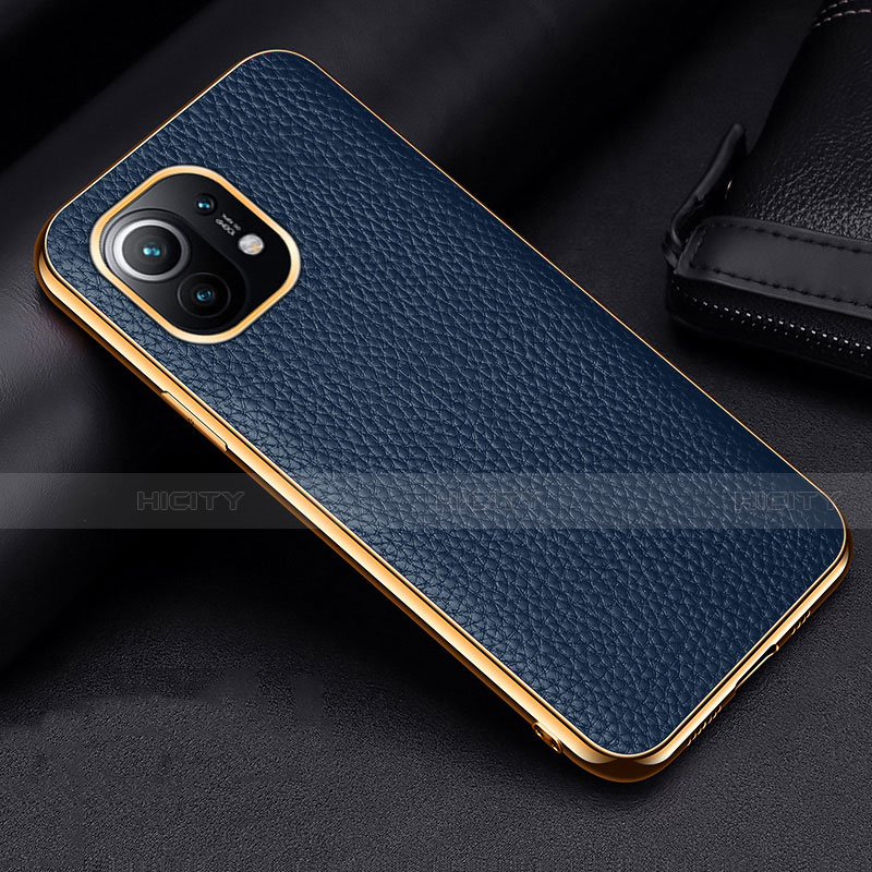 Coque Luxe Cuir Housse Etui S01 pour Xiaomi Mi 11 5G Plus