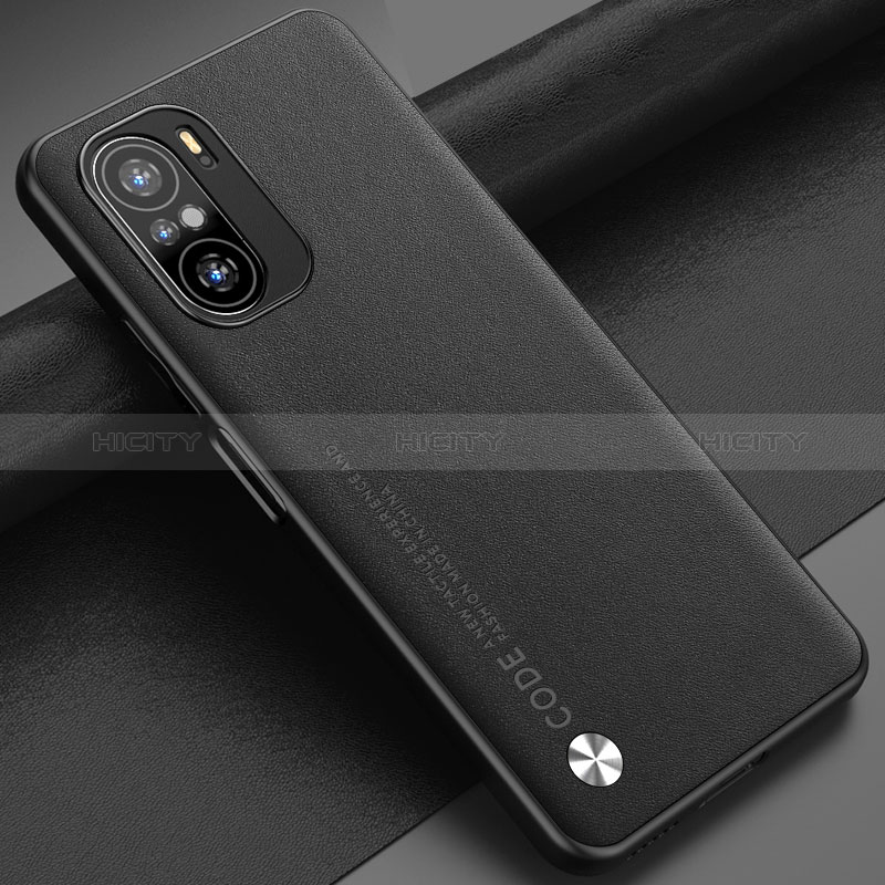 Coque Luxe Cuir Housse Etui S01 pour Xiaomi Mi 11i 5G Noir Plus