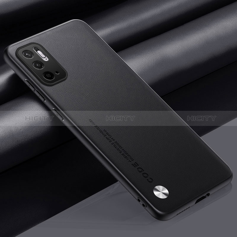 Coque Luxe Cuir Housse Etui S01 pour Xiaomi Redmi Note 11 SE 5G Noir Plus