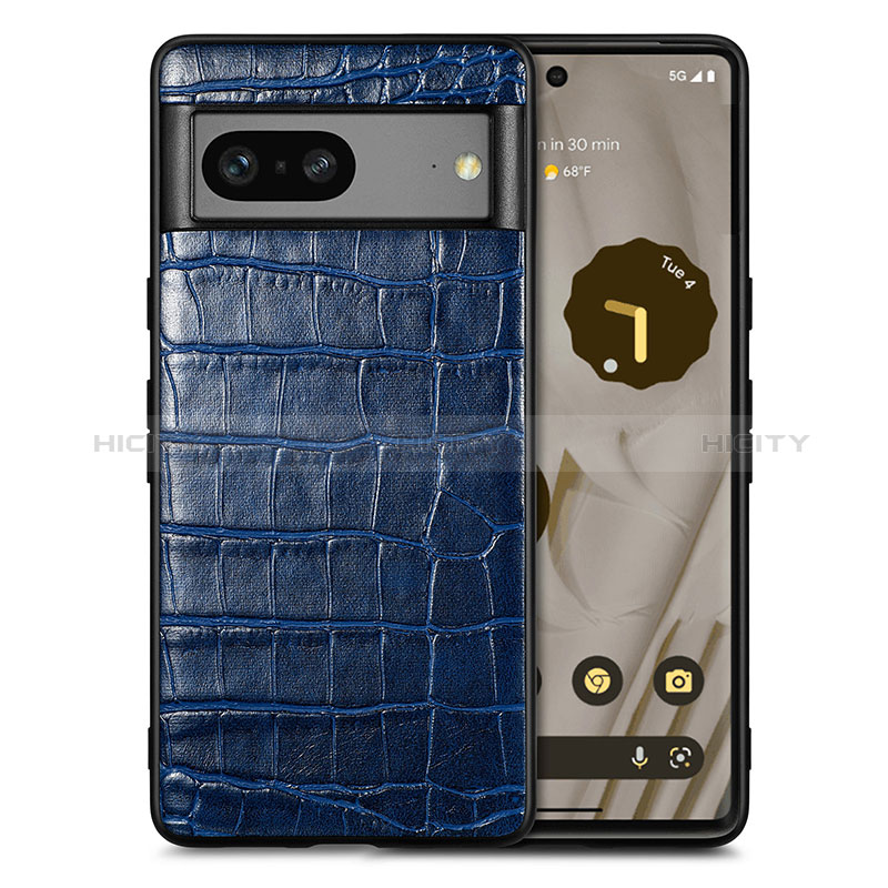 Coque Luxe Cuir Housse Etui S01D pour Google Pixel 7a 5G Plus