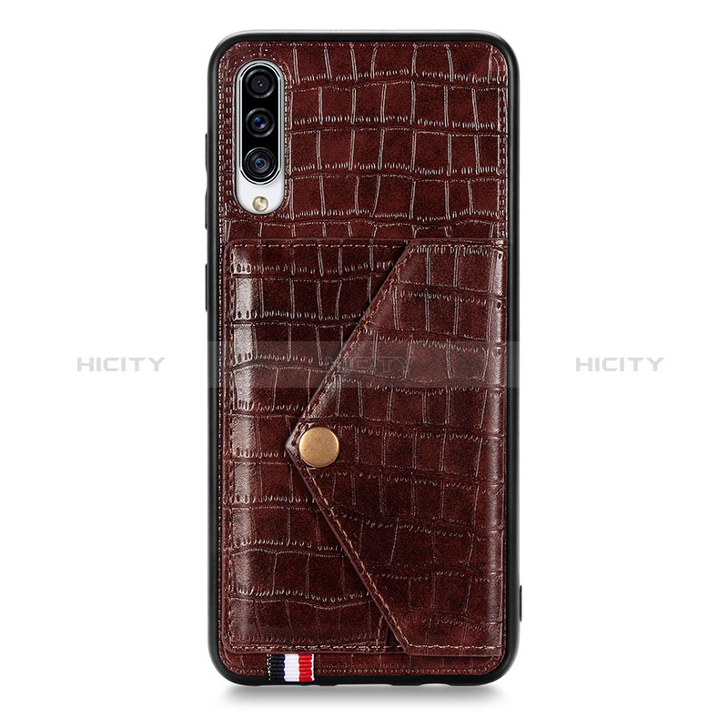 Coque Luxe Cuir Housse Etui S01D pour Samsung Galaxy A30S Plus