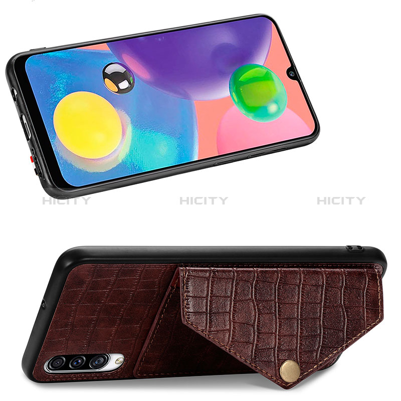 Coque Luxe Cuir Housse Etui S01D pour Samsung Galaxy A70 Plus