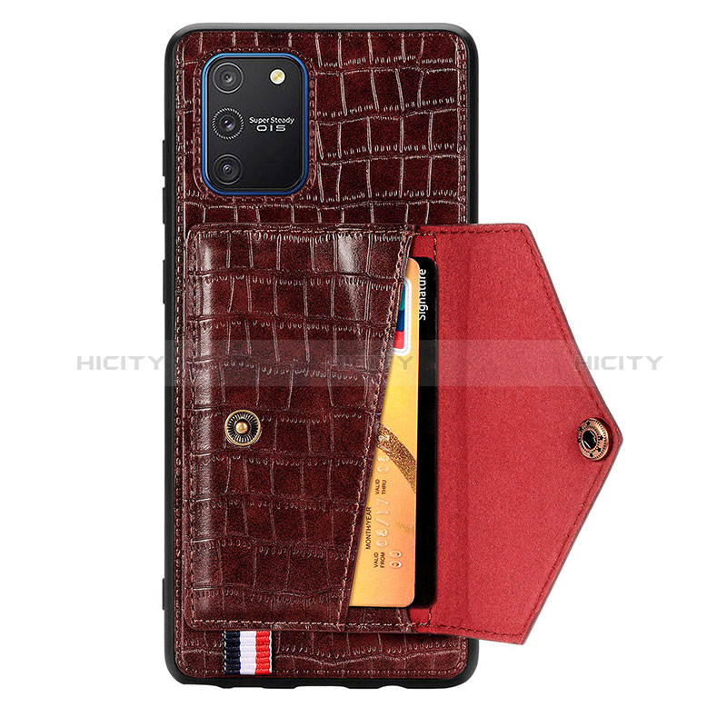 Coque Luxe Cuir Housse Etui S01D pour Samsung Galaxy A91 Plus