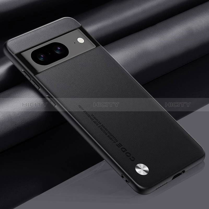 Coque Luxe Cuir Housse Etui S02 pour Google Pixel 8a 5G Noir Plus