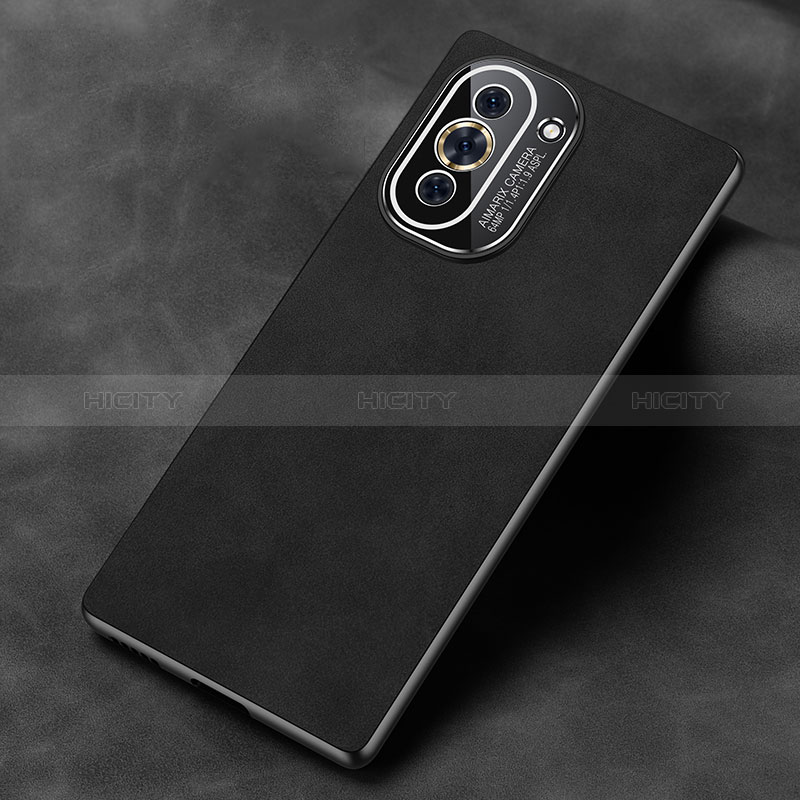 Coque Luxe Cuir Housse Etui S02 pour Huawei Nova 10 Pro Noir Plus