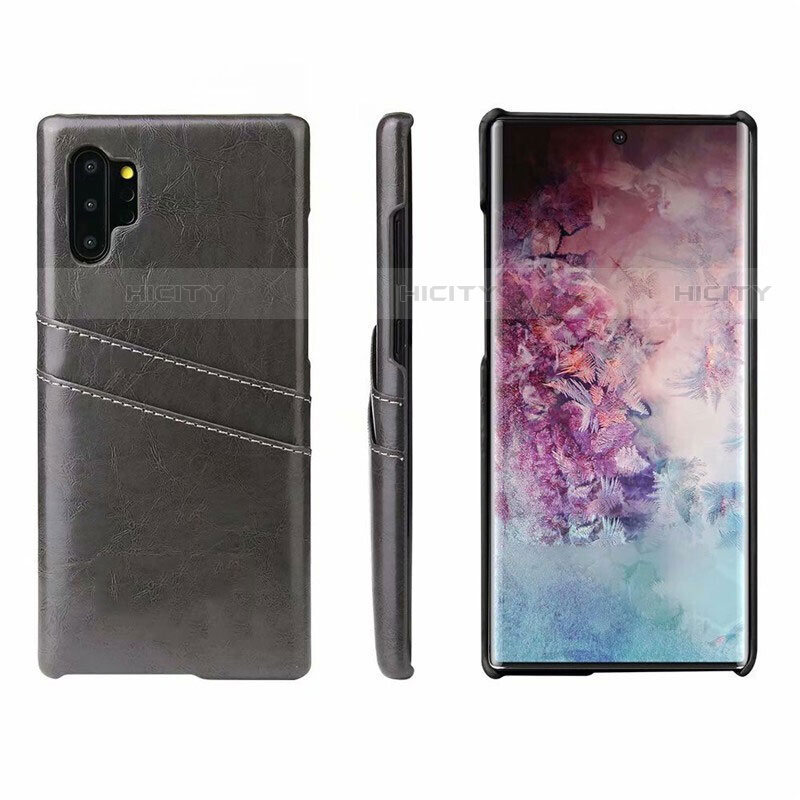 Coque Luxe Cuir Housse Etui S02 pour Samsung Galaxy Note 10 Plus 5G Plus