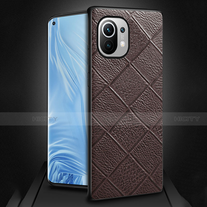 Coque Luxe Cuir Housse Etui S02 pour Xiaomi Mi 11 5G Plus