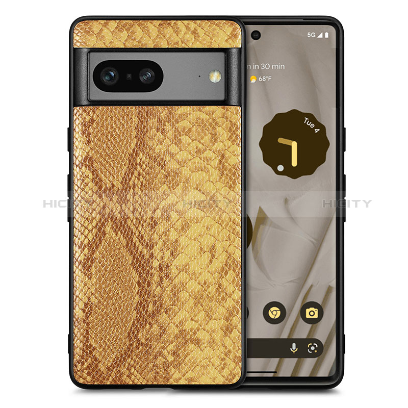 Coque Luxe Cuir Housse Etui S02D pour Google Pixel 7 5G Plus