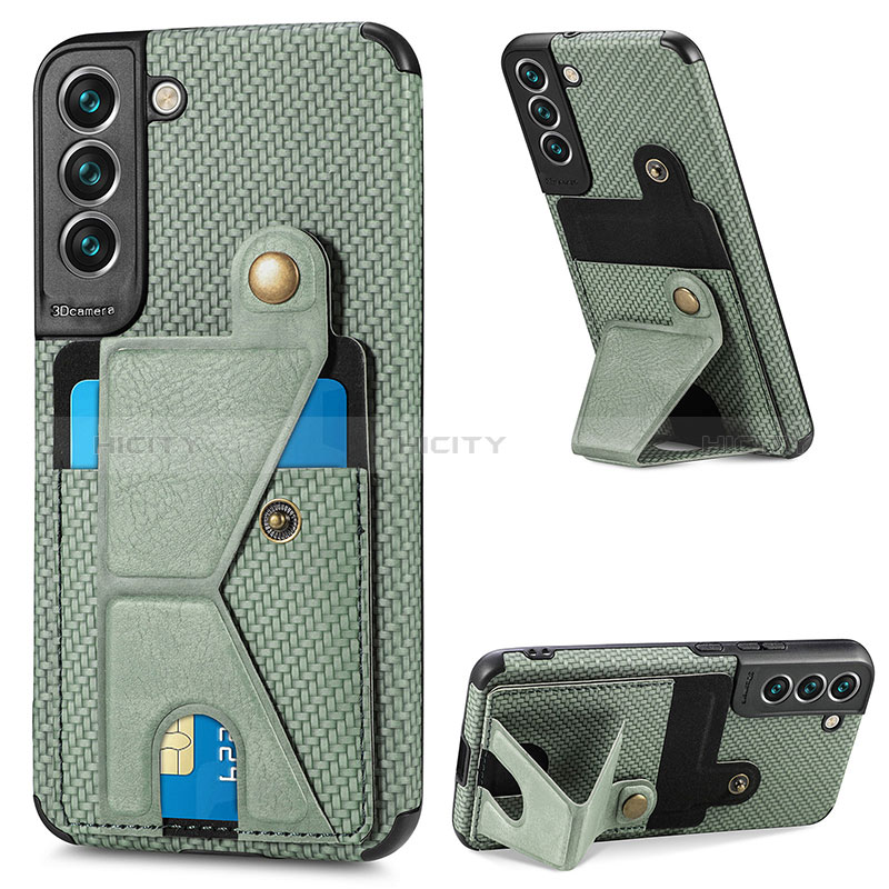 Coque Luxe Cuir Housse Etui S02D pour Samsung Galaxy S24 5G Plus