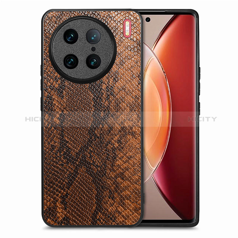 Coque Luxe Cuir Housse Etui S02D pour Vivo X90 Pro 5G Plus