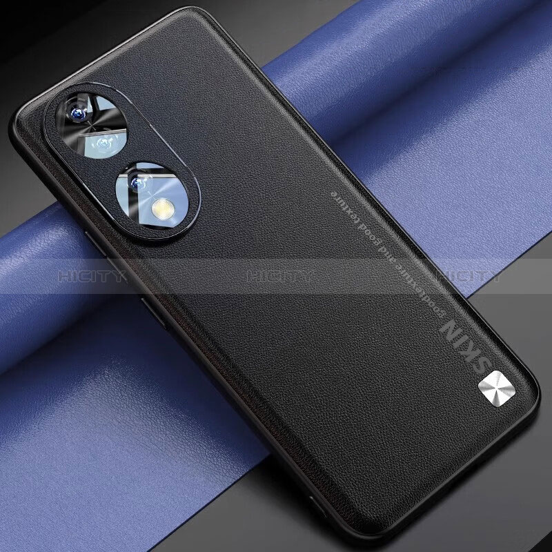 Coque Luxe Cuir Housse Etui S03 pour Huawei Honor 90 5G Noir Plus