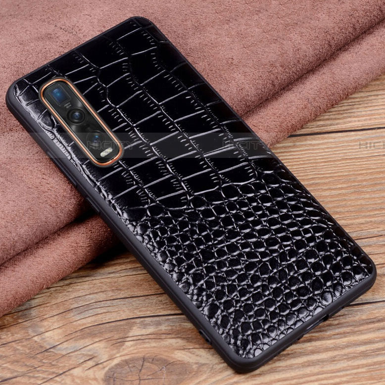 Coque Luxe Cuir Housse Etui S03 pour Oppo Find X2 Pro Plus