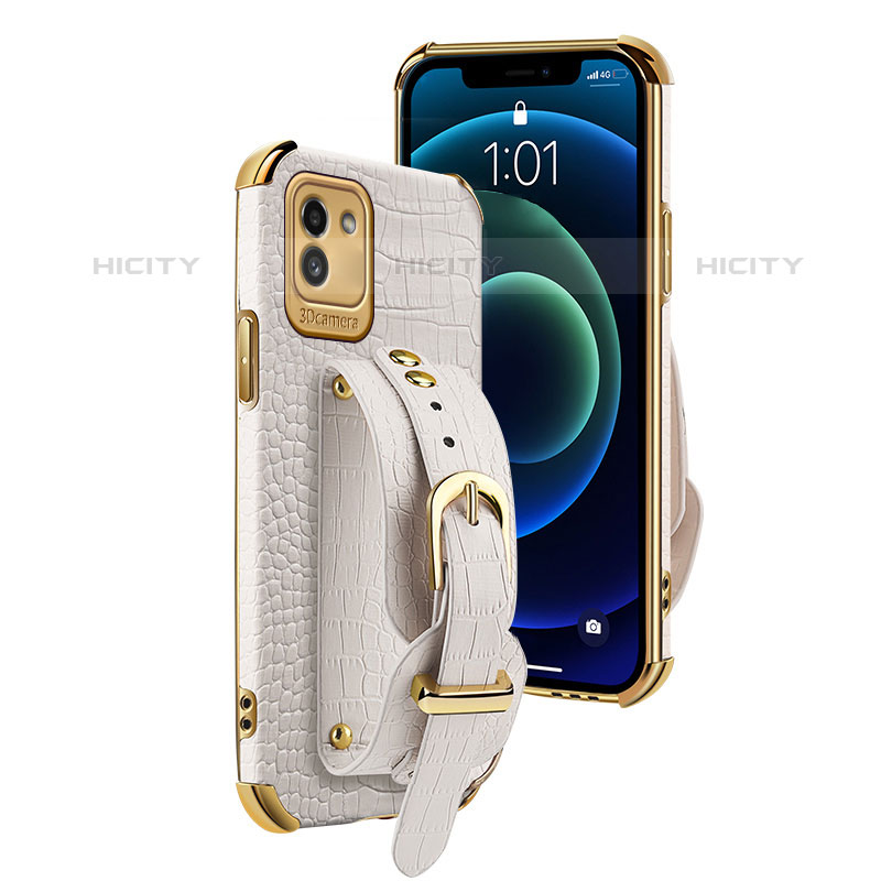 Coque Luxe Cuir Housse Etui S03 pour Samsung Galaxy A03 Plus