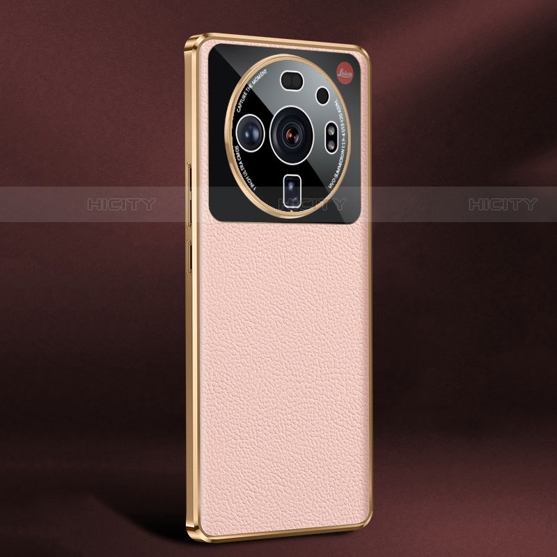 Coque Luxe Cuir Housse Etui S03 pour Xiaomi Mi 12 Ultra 5G Rose Plus