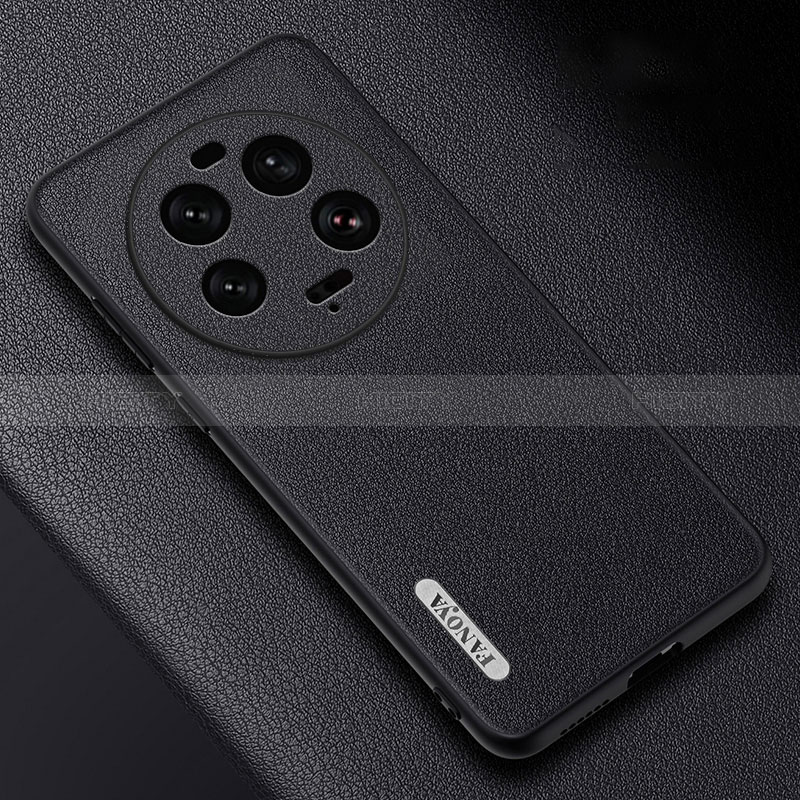 Coque Luxe Cuir Housse Etui S03 pour Xiaomi Mi 13 Ultra 5G Noir Plus