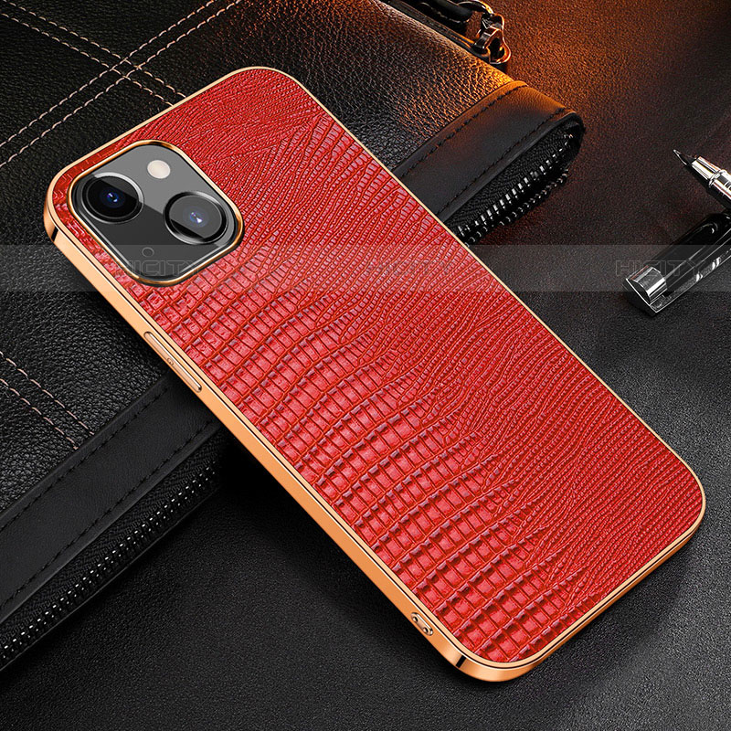 Coque Luxe Cuir Housse Etui S04 pour Apple iPhone 13 Plus