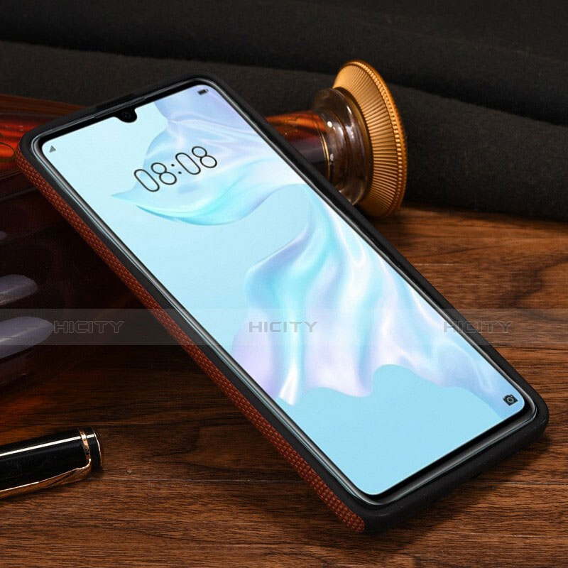 Coque Luxe Cuir Housse Etui S04 pour Huawei P30 Plus