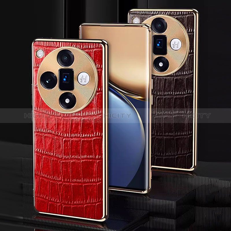 Coque Luxe Cuir Housse Etui S04 pour Oppo Find X7 Ultra 5G Plus