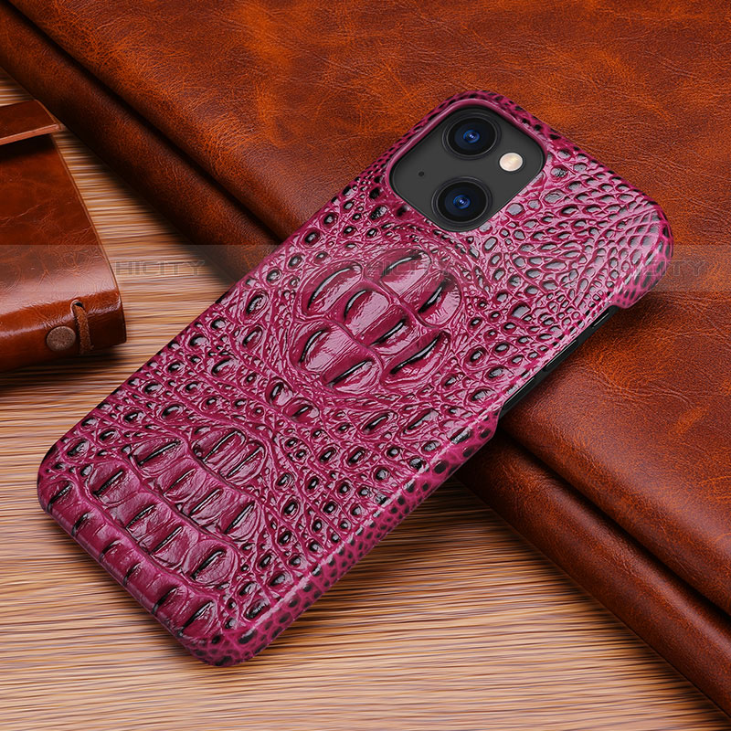 Coque Luxe Cuir Housse Etui S05 pour Apple iPhone 13 Plus