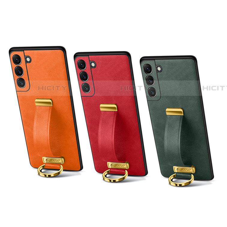 Coque Luxe Cuir Housse Etui S05 pour Samsung Galaxy S21 Plus 5G Plus