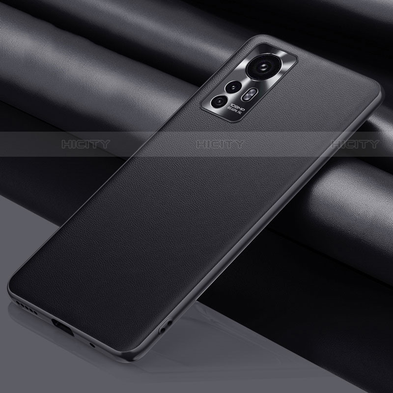 Coque Luxe Cuir Housse Etui S06 pour Xiaomi Mi 12S 5G Noir Plus