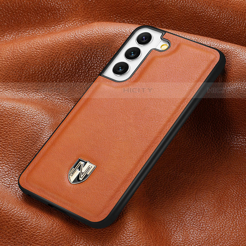 Coque Luxe Cuir Housse Etui S06D pour Samsung Galaxy S21 FE 5G Plus