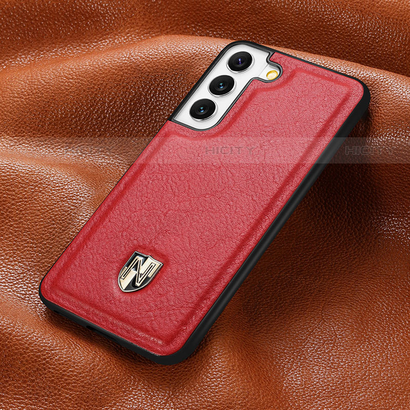 Coque Luxe Cuir Housse Etui S06D pour Samsung Galaxy S21 FE 5G Plus