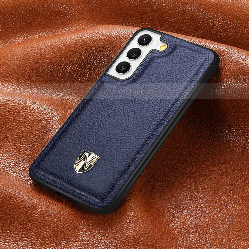 Coque Luxe Cuir Housse Etui S06D pour Samsung Galaxy S21 FE 5G Plus