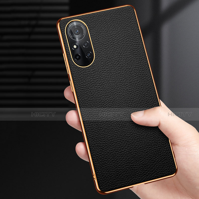 Coque Luxe Cuir Housse Etui S07 pour Huawei Nova 8 Pro 5G Plus