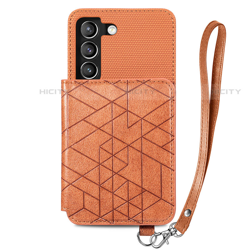 Coque Luxe Cuir Housse Etui S08D pour Samsung Galaxy S22 Plus 5G Plus