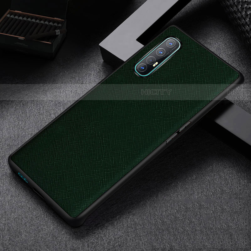 Coque Luxe Cuir Housse Etui S09 pour Oppo Reno3 Pro Plus